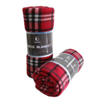 Rotary printing polar fleece blanket