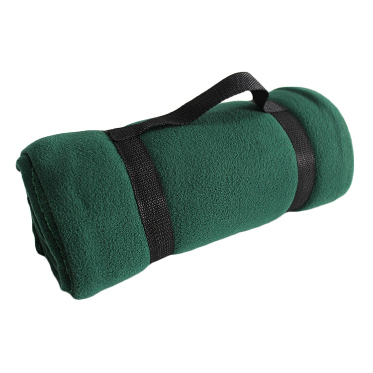 Anti-pilling travel blankets with handle - China Travel Blankets Supplier