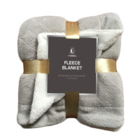 sherpa fleece blanket