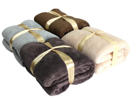 Home textile super soft 100% polyester coral fleece blanket
