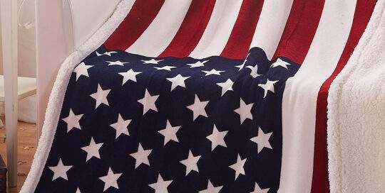 American Flag Blanket
