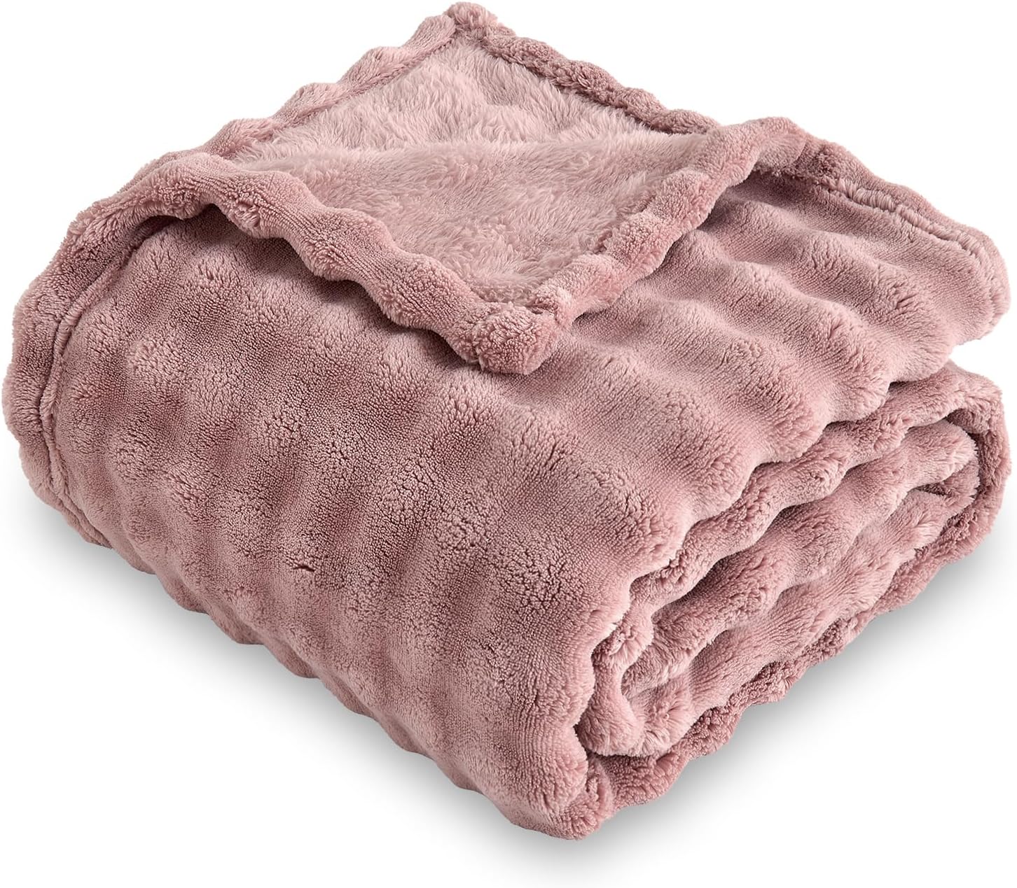 Bubble Flannel Fleece Blanket