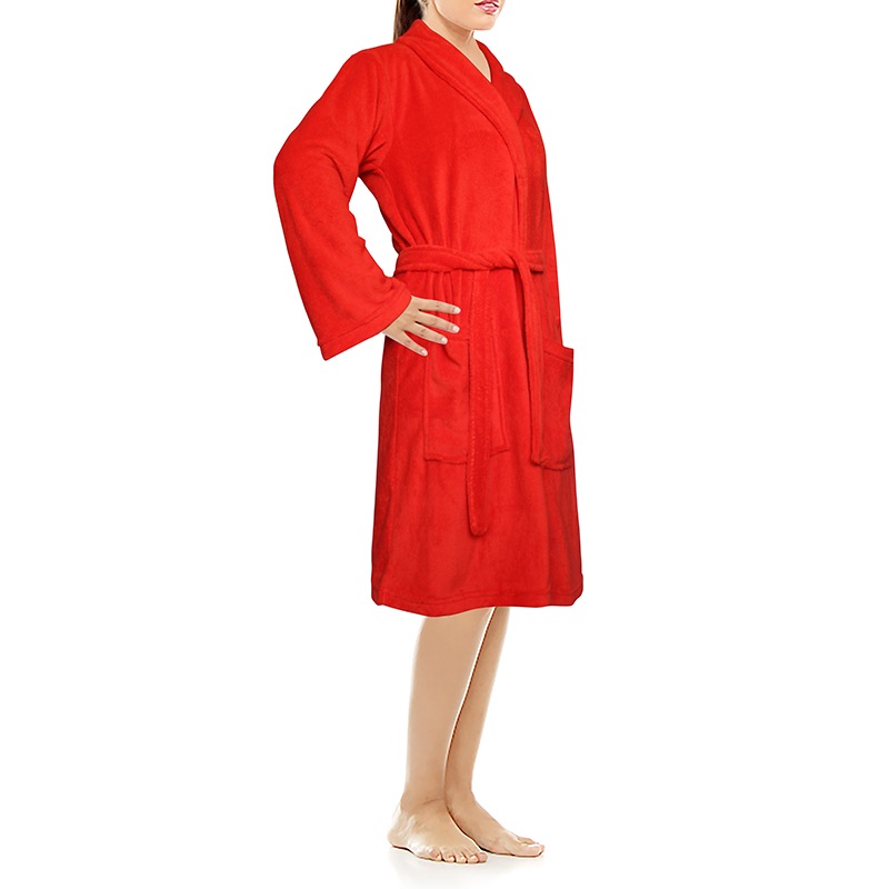 fleece women bathrobe